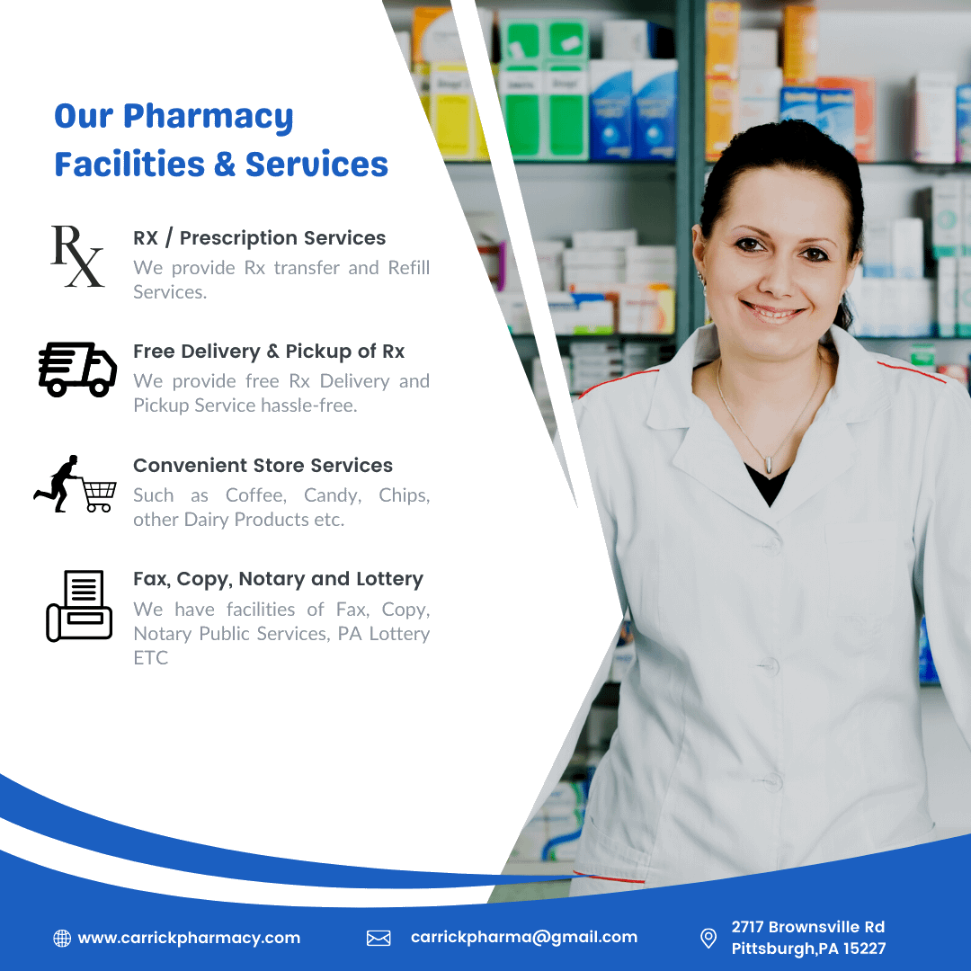 Carrick Pharmacy – Your Health Is Our Mission